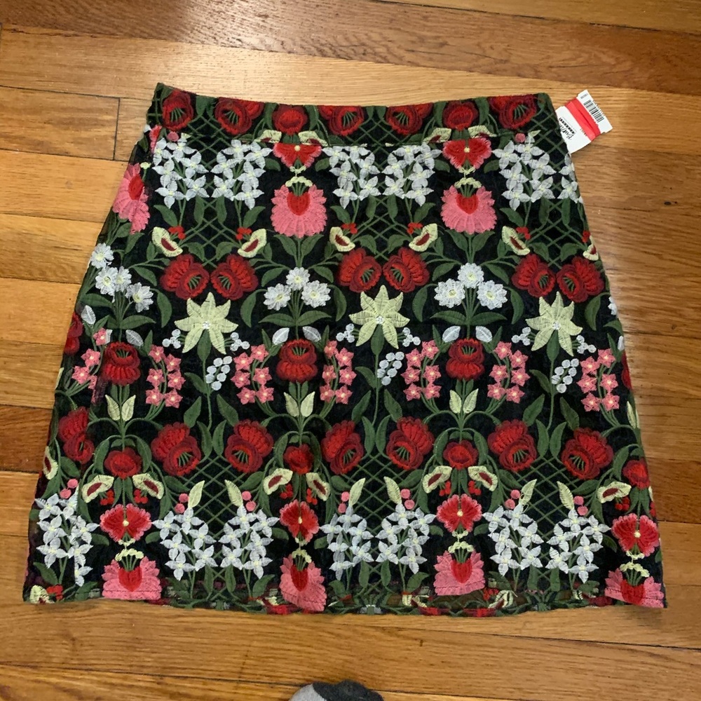 Floral skirt